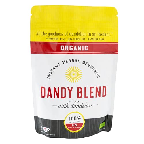 Image of 50 Cup Bag of Organic Dandy Blend Instant Herbal Beverage with Dandelion, 3.53 oz. (100g) Bag