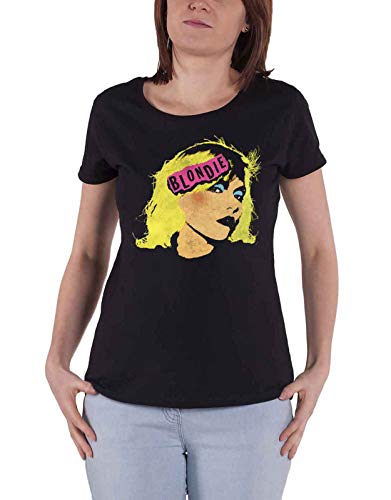 Image of Blondie Women's Punk Logo T-Shirt, Black, Large