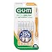 GUM Proxabrush Go-Betweens - Ultra Tight- Interdental Brushes - Soft Bristled Dental Picks for Plaque Removal Health - Safe for Braces & Dental Devices, 10 Count (Pack of 4)