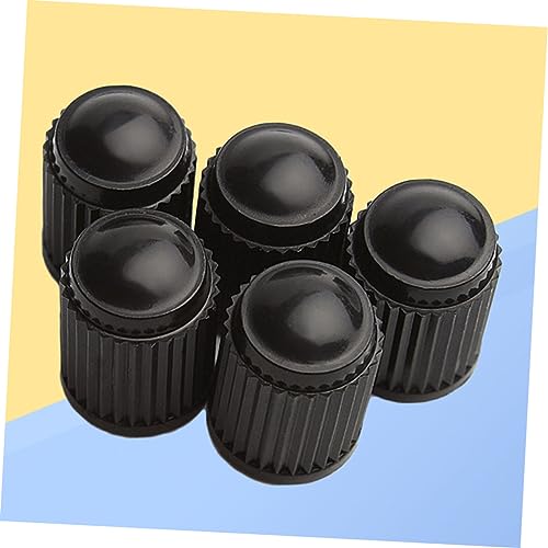 20 Und. Tapones de Válvula para Bicicleta Negro miniatura 4
