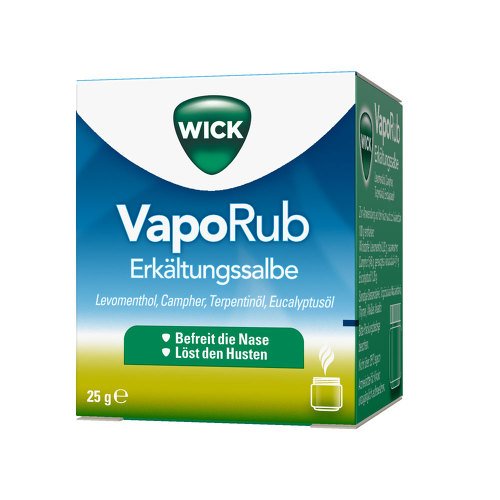 Wick Vaporub Cold Ointment N 25g Grocery