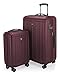 Produktbild HAUPTSTADTKOFFER - Kotti - 2er Koffer-Set Trolley-Set Rollkoffer Reisekoffer, TSA, (S & L), Burgund matt