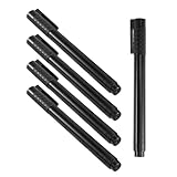 Milisten Penna Rilevatrice di Banconote 5 Pezzi, Marcatore di Banconote a Inchiostro a Base D’acqua, Portatile e Resistente, per Controllo Soldi in Negozi, Ristoranti e Mercati