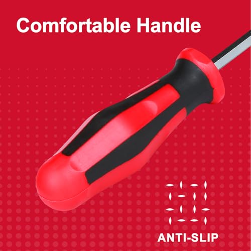 Image of Geinxurn Magnetic Changeable Head Manual Screwdriver Holder, Quick Change&Release 1 /4 inch Hex Bit Extension Holder for Screwdriver Bit, Nut driver, Socket Adapter