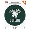 Lake Erie College Storm Logo Automotive Car Window Locker Circle Bumper Sticker #5