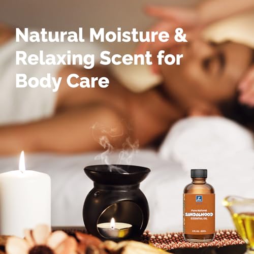 Aceite Esencial de Sándalo 2 Oz Puro para Aromaterapia miniatura 5