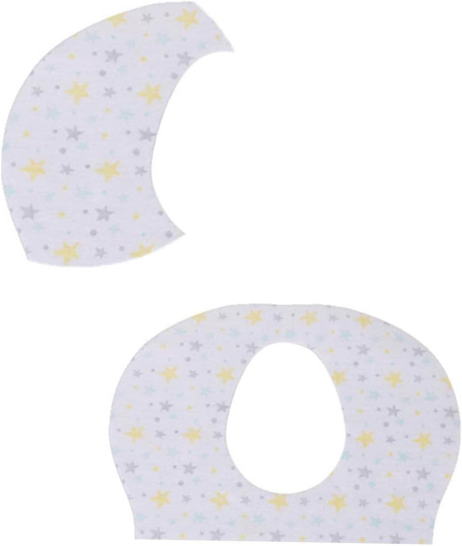 20pcs Disposable Bibs Apron Waterproof Portable Eating Saliva Towels for Newborns and Infants, Soft Food Bibs Suitable for Travel and Feeding Style