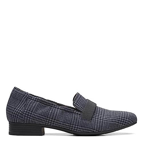 Clarks Clarks Women's Tilmont Eve Loafer Flat, Black Interest, 9 Medium US