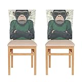 Installation sûre et facile : avec une sangle inférieure, ces housses de chaise extensibles peuvent être solidement fixées aux pieds de chaise ou à d'autres pièces, les empêchant de glisser. Le design facile à mettre et à enlever permet une installation et un retrait rapides et sans tracas