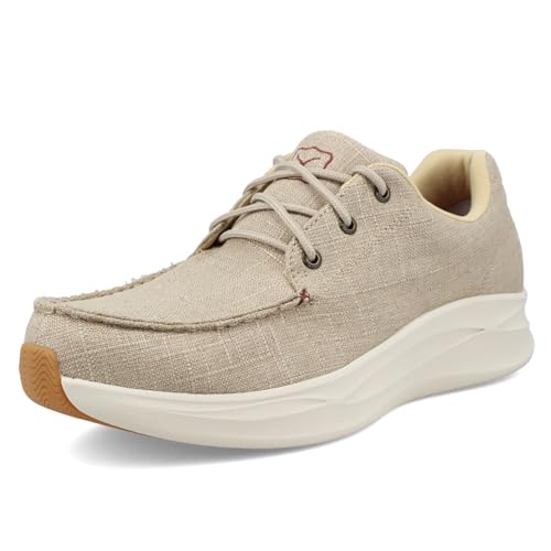 Twisted X Feather X Casual Homme, l'élégance du cuir tressé