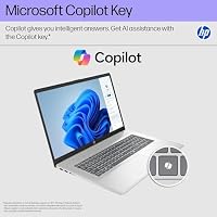 HP 17 Inch Laptop AI PC, 17.3" FHD IPS Display, AMD Ryzen 5 7430U, 32GB RAM, 1TB SSD, Copilot AI, Anti-Glare, Fast Charge, Wi-Fi 6, Webcam, Windows 11 Pro, Accessories — image 7