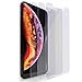 NEOMEN JP1009004 Apple iPhone Xs Max 6.5-Inch, Clear Tempered Glass Screen Protector, 3-Pack, Rose Red Map
