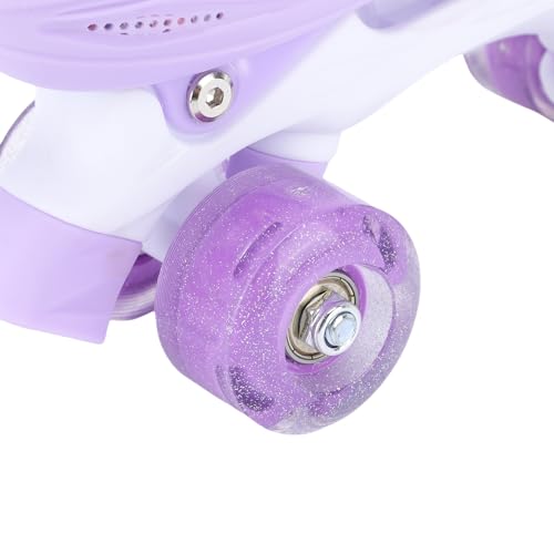 Hamwesh Patines para Niños, Tamaño Ajustable con Ruedas Intermitentes, Triple Protección para el Tobillo, Patines para Niños Pequeños, para Niñas con Rodamientos ABEC para Regalos de Cumpleaños para