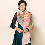 Usable: estas bufandas para damas de verano, primavera, otoño e invierno son elegantes y livianas y se pueden agregar a cualquier atuendo para mantenerse al día con las últimas tendencias de color.