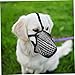 Abaodam Breathable Biting Dog Muzzle for Medium and Large Dogs Adjustable Mouth Cover Panting Allowance for Walking and Training