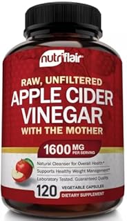 Apple Cider Vinegar Capsules with The Mother - 120 Vegan ACV Pills - Best Supplement for Healthy Weight Loss, Diet, Keto, Digestion, Detox, Immune - Powerful Cleanser & Appetite Suppressant Non-GMO