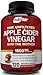 Apple Cider Vinegar Pills 1250mg 120 Veggie Capsules Extra Strength - ACV Pills for Healthy Weight Loss, Diet, Digestion, Detox, Immune - Powerful Cleanser & Appetite Suppressant Non-GMO Supplement
