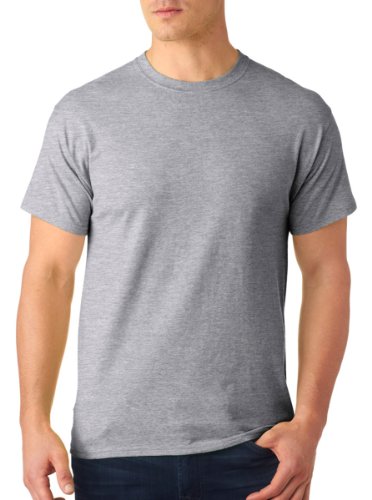 Image of Hanes Men's X-Temp Performance T-Shirt(Color:Light steel,Size:2XL)