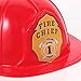 COHEALI Fireman Hat Adult Fireman Costume Helmet Firefighter Hat Red Fire Chief Helmet Big Novelty Child Firefighter Helmet Halloween Headwear for Halloween Costume Dress Up