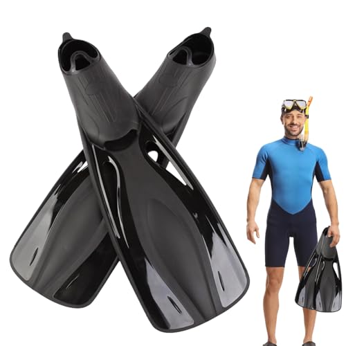 Aletas de Snorkel,Aletas para Adultos De Buceo Y Snorkel - Equipo Ajustable Entrenamiento Buceo Exterior Flippers Unisex para Principiantes y Expertos