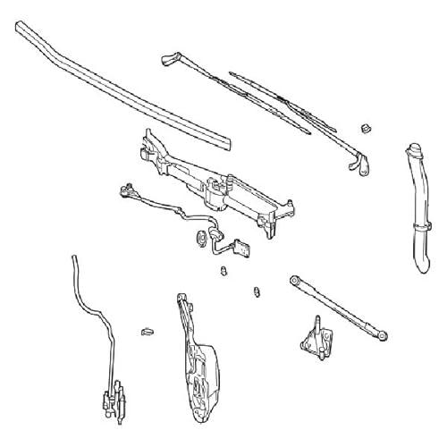 Mopar 0509 6132Aa, Windshield Wiper Arm #TOP4