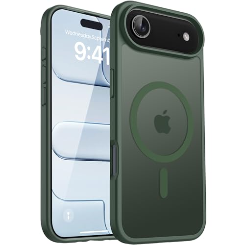 Image of CACOE Magnetic Case for iPhone Air 6.5 inch, Dark Green