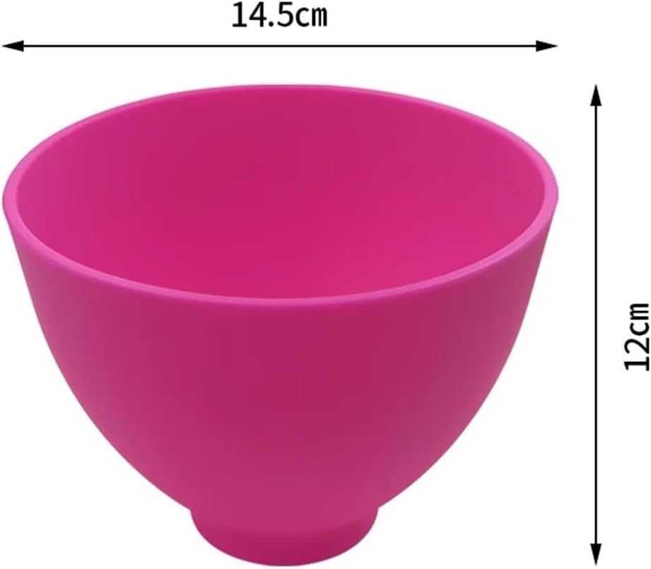 Dental Rubber Mixing Bowl Flexible Rubber Dental Mixing Bowl Alginate Plaster Material Dentistry Mixed Gypsum Tools(Blue)