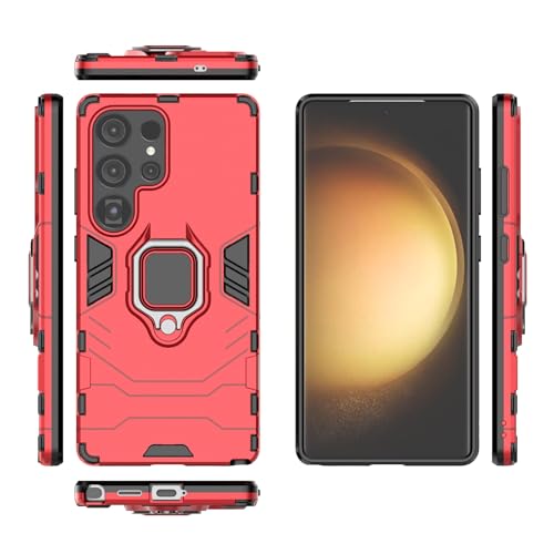 Coque Samsung S25 Ultra avec béquille intégrée et protection antichoc fine en TPU