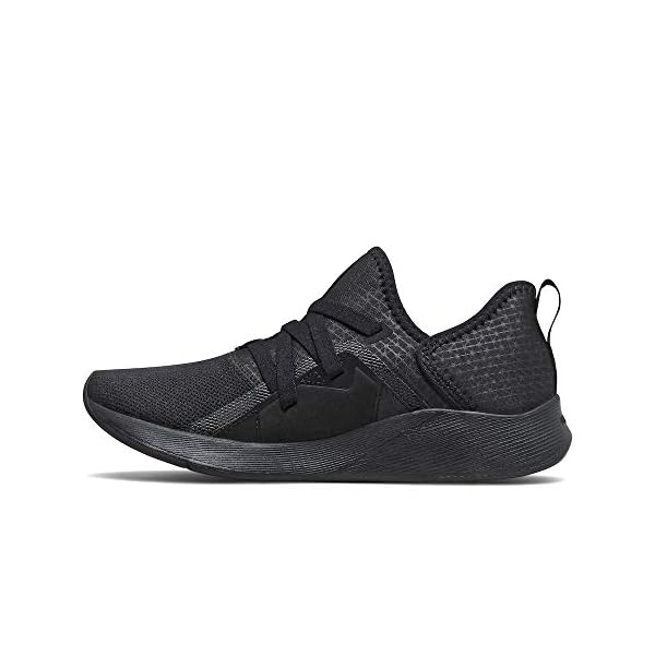 New Balance Women's Beaya V1 Slip-On Running Shoe, Black/Outerspace, 8.5