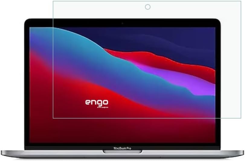 Engo Apple MacBook Pro 13 inç Ekran Koruyucu 9H Parlak Nano 2016-2022 Uyumlu