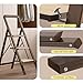ToolArtess 3 Step Ladder Folding Step Stool for Adults Portable Folding Step Ladder with Anti-Slip Pedals for Home,Kitchen,Office