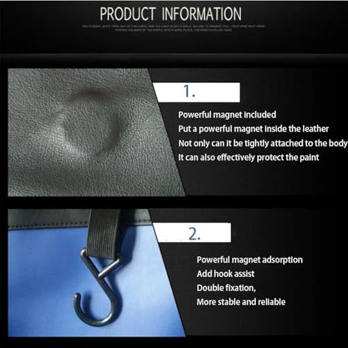 Juego de funda para reparación de coche y protector acolchado de 3 piezas para talleres 6