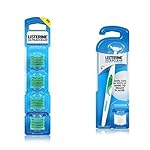 Reach Listerine Ultraclean Access Flosser Refill Heads Mint Flavor & Listerine Ultraclean Access Flosser Starter Kit Bundle | Proper & Durable Oral Care & Hygiene | Effective Plaque Removal