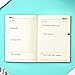 Daily Planner 2023 Weekly Monthly Planner Agenda Hardcover Leather Cover Planner 12 Months (Jan 2023 - Dec 2023) Planner with Calendar for Women Men,Turquoise