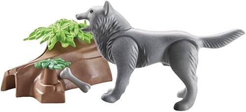 Playmobil Wiltopia - Figura de animal lobo
