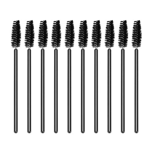 UPKOCH �g���̂Ă܂��u���V 50�{�Z�b�g �܂����`�p�v���X�`�b�N�u���V �u���b�N�n���h�� ���^�p�ȃw�b�h �g�тɕ֗��ȃ��C�N�A�b�v�A