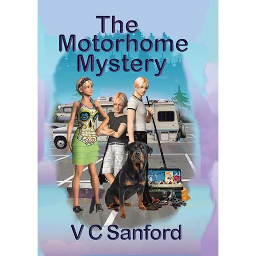 The Motorhome Mystery Audiolibro Por V C Sanford arte de portada