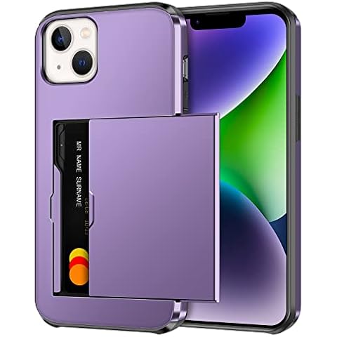 Coolden iPhone 14 Wallet Case with Card Holder Cover