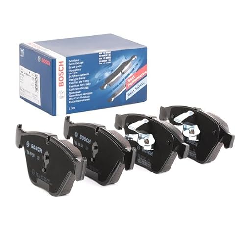 Bosch BP1470 - Pastiglie Freni Auto, Asse Anteriore - Qualità Bosch - Riduzione Del Rumore E Della Polvere - Certificazione ECE-R90 - Senza Rame - 1 Confezione Da 4 Pastiglie - 2