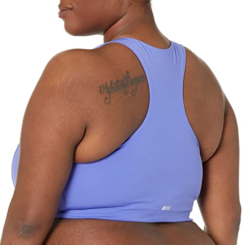 Amazon Essentials Women's Active Sculpt V Neck Sports Bra (Available In Plus Size), Purple, 5X #TOP5