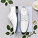 Jousen Mens Dress Shoes Formal Business Oxford Shoe Tuxedo Dress Shoes for Men (AMY9051A White 11)