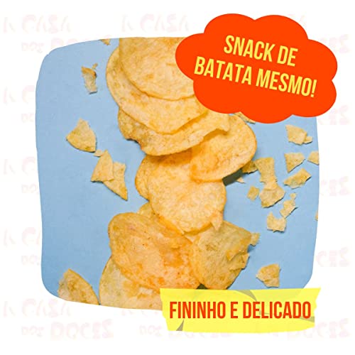 Lays Creme de Cebola Elma Chips Médio Kit 12 Pacotes