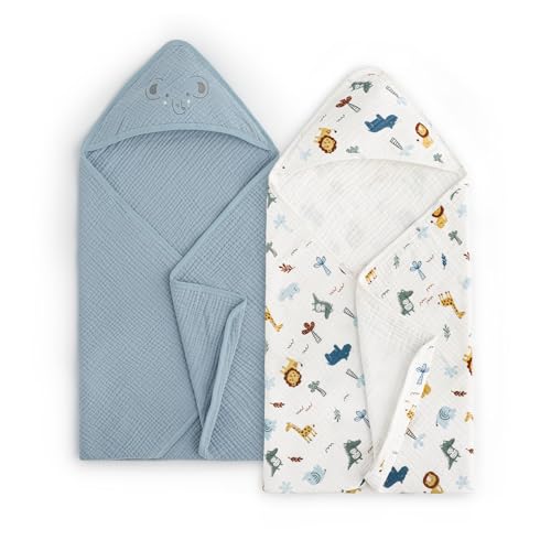 PHF Muslin Hooded Towel image