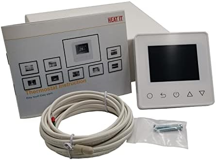 Underfloor Heating Thermostat Smart Temperature Controller Digital Proframmable Thermostat for Electric Floor Heating with WiFi