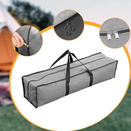Sac de transport camping imperméable 99 cm housse table enroulable zippée - 3