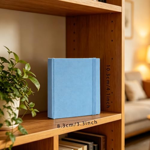Photo Album for 2x3" Instant Photos, Linen Fabric Cover, Holds 52 Mini Pictures, Compatible with Fujifilm Instax Mini & Polaroid Snap Series, Gift for Journal, Travel & Kpop Photocard — 사진 4