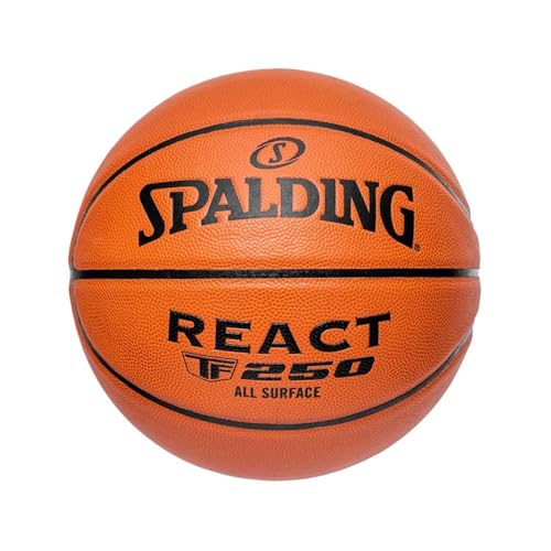 Spalding React ballon de basket robuste pour entraînements réguliers