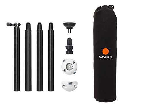 NAVISAFE Navimount Pole Pack; Includes Pole & mounts, Does not Include Lights, Clear #1