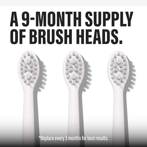 Spotlight Oral Care Sonic Toothbrush Replacement Heads - 3 Pack | Made by Dentists | Micro-Action Bristles Target Plaque, Staining & Bad Breath | 9-Month Supply | Fits Spotlight Sonic Toothbrush Only - Image 3