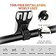 Handyhalterung Fahrrad, Abnehmbar 360° Drehbare Handyhalterung Motorrad, Universal Handy Halterung Fahrradlenker für Allen Smartphone, Handyhalter Fahrrad für E Scooter Rennrad MTB Roller